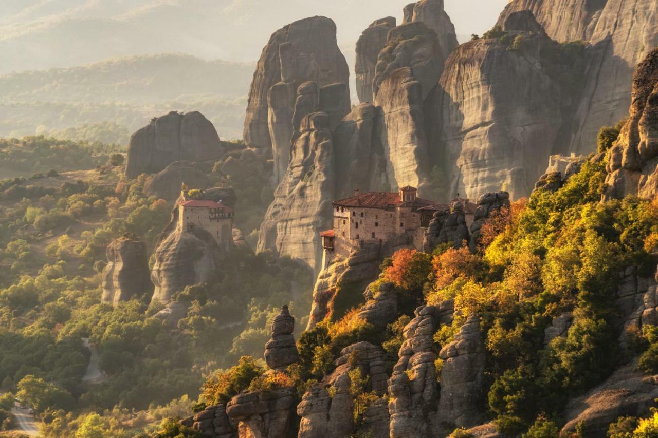 The Balcony Of Meteora The Center Of Kalabaka Apartment Exterior photo